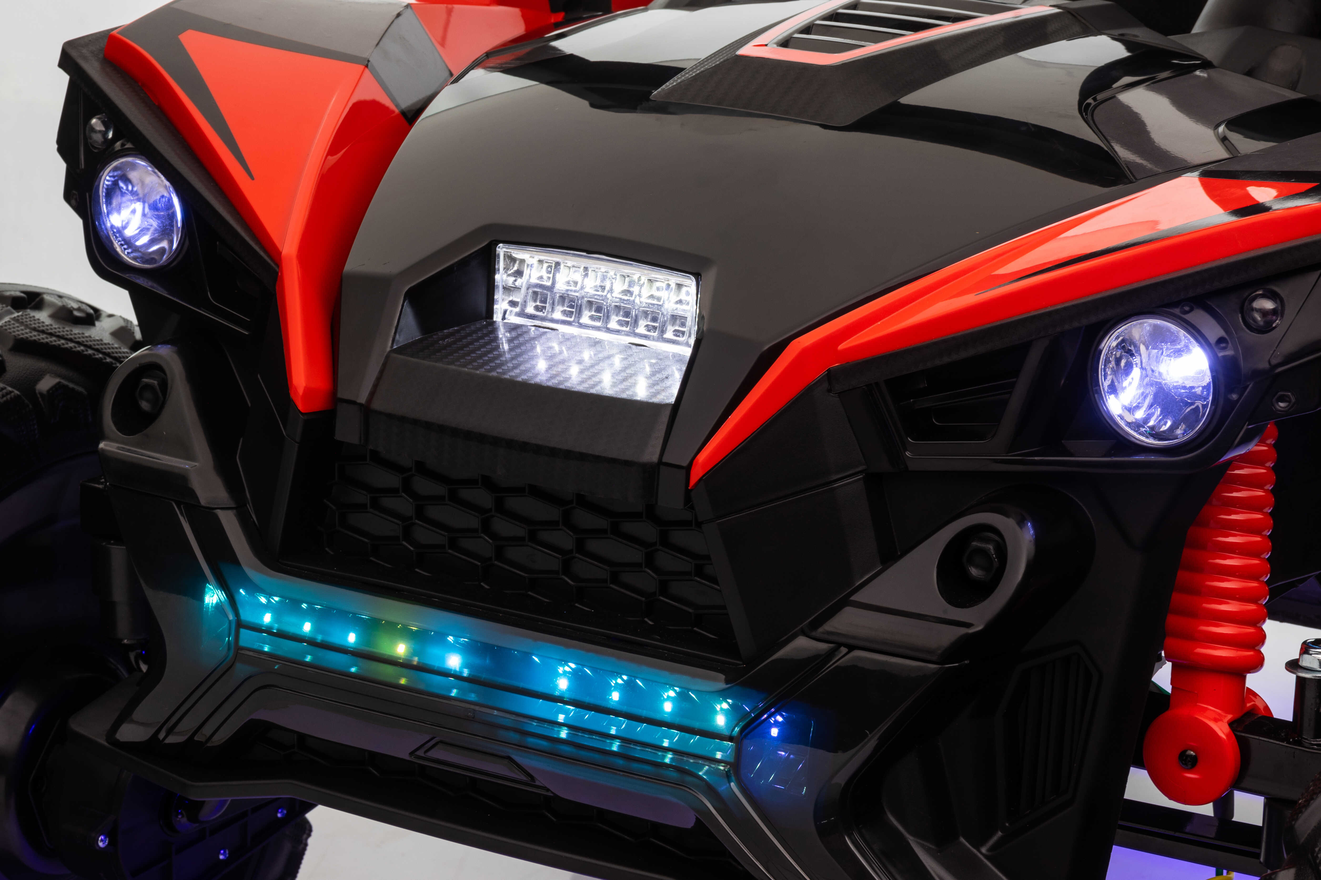 UTV Electric 2 Locuri 24V 4x4 Rosu Autokids - imagine 8