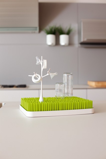 Accesoriu Uscare Biberoane Boon Twig, Alb