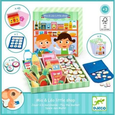 Joc Magazin Djeco | Educațional 95 Accesorii - imagine 5