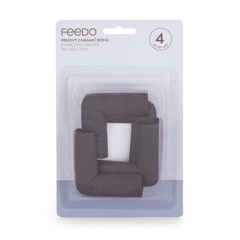 Set Protectii Coltaruri Feedo Maro, 4 Bucati