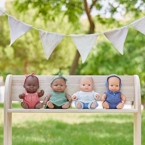 Miniland Baby European, 21 cm, Educativ - imagine 5