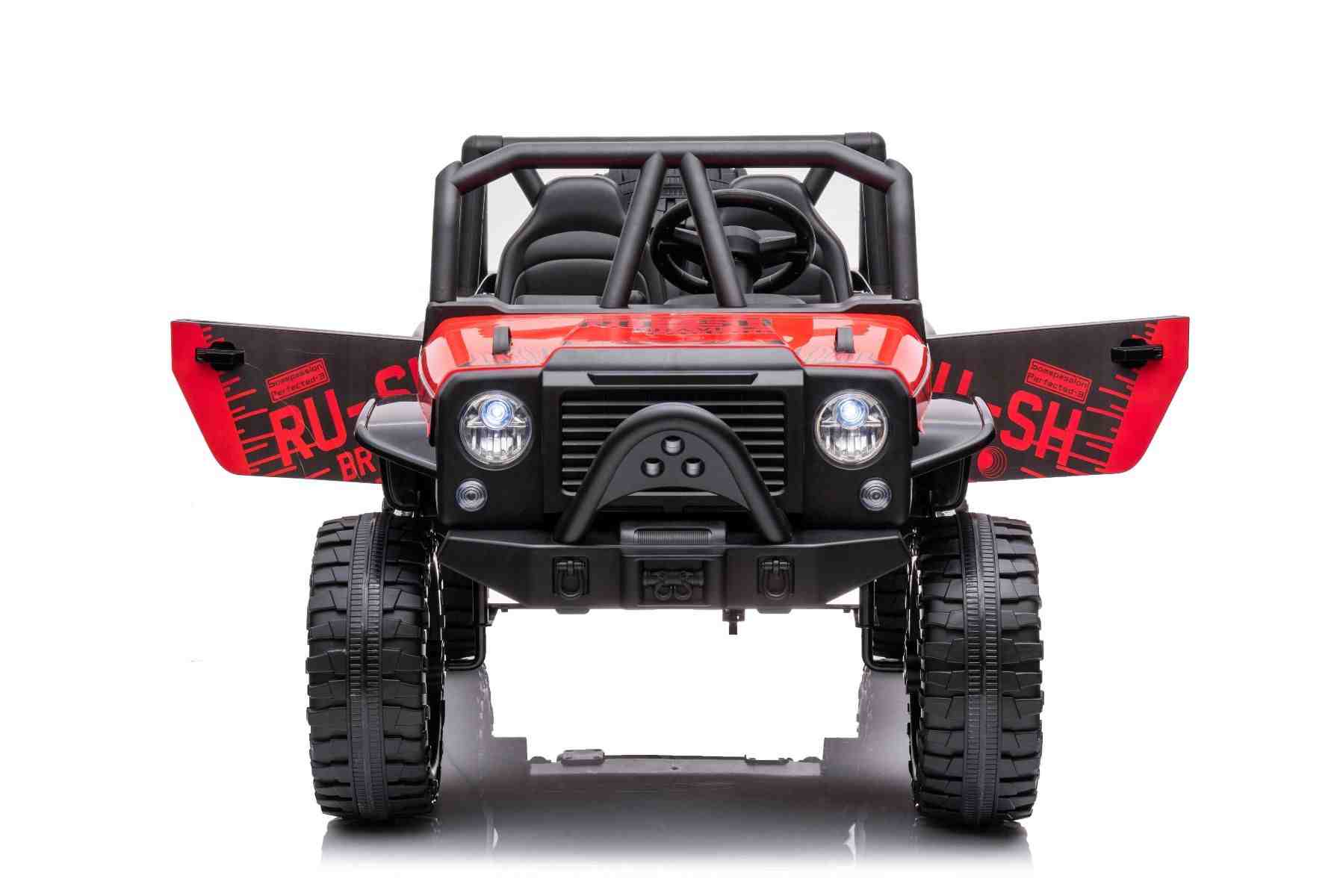 Masinuta Electrica RAPTOR XXL 24V 4x4 Rosu - imagine 3