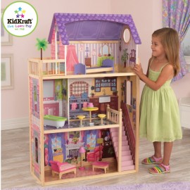 Căsuță Păpuși Kayla KidKraft, Mobilier Inclus - imagine 2