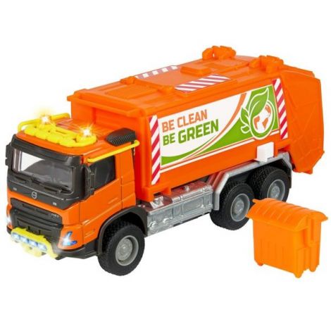 Mașina Gunoi Volvo Majorette | Lumini și Sunete