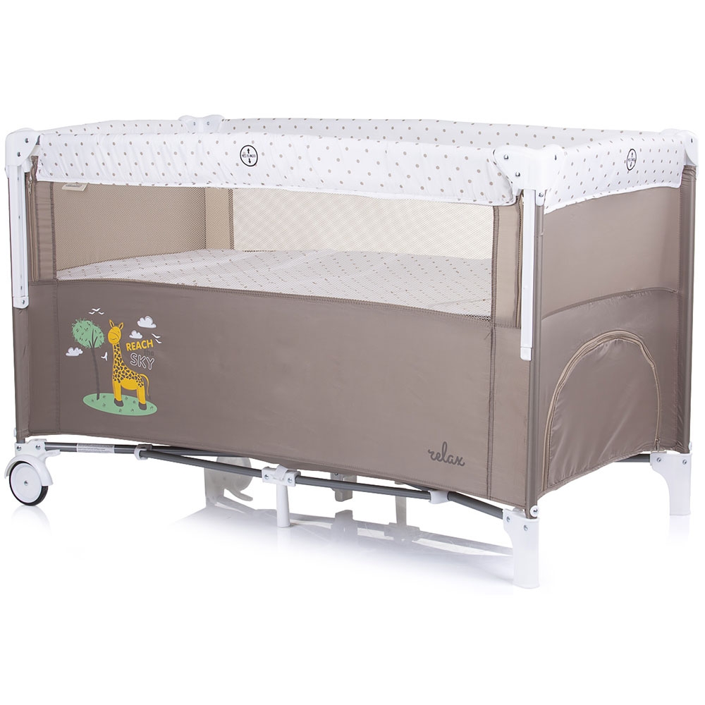 Patut Pliabil Chipolino Relax cu Laterala Culisanta