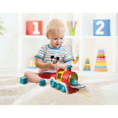 Clementoni Tren Mickey Sortat Forme Educativ - imagine 4