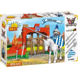 Set Constructie COBI Poarta Castelului, 100 piese
