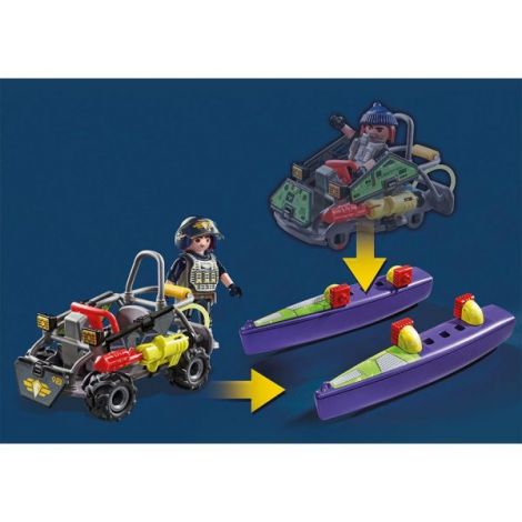 Playmobil Vehicul SWAT Teren/Apa - imagine 3