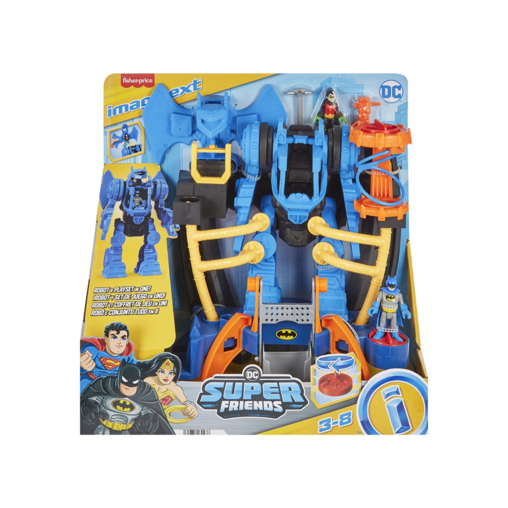 Fisher-Price Robot Batman & Centru Comandă