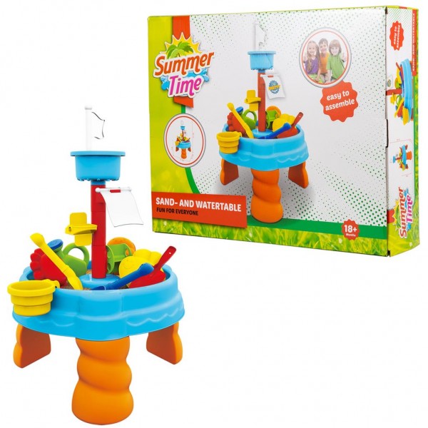 Masuta Nisip si Apa Summertime cu 17 Accesorii - imagine 3