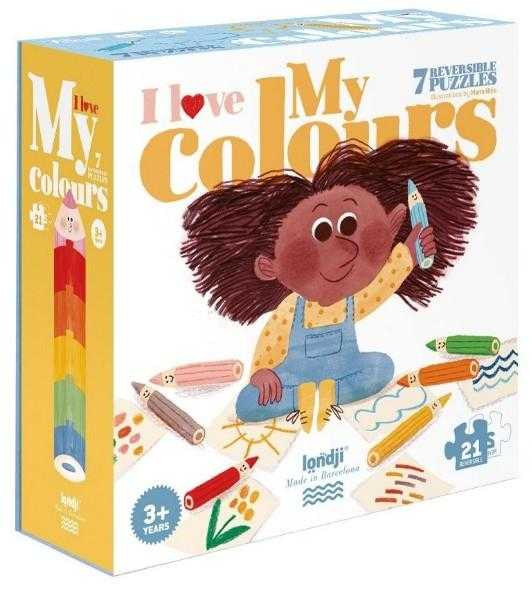 Puzzle Londji Iubim Culorile - Joc Educativ pentru Copii