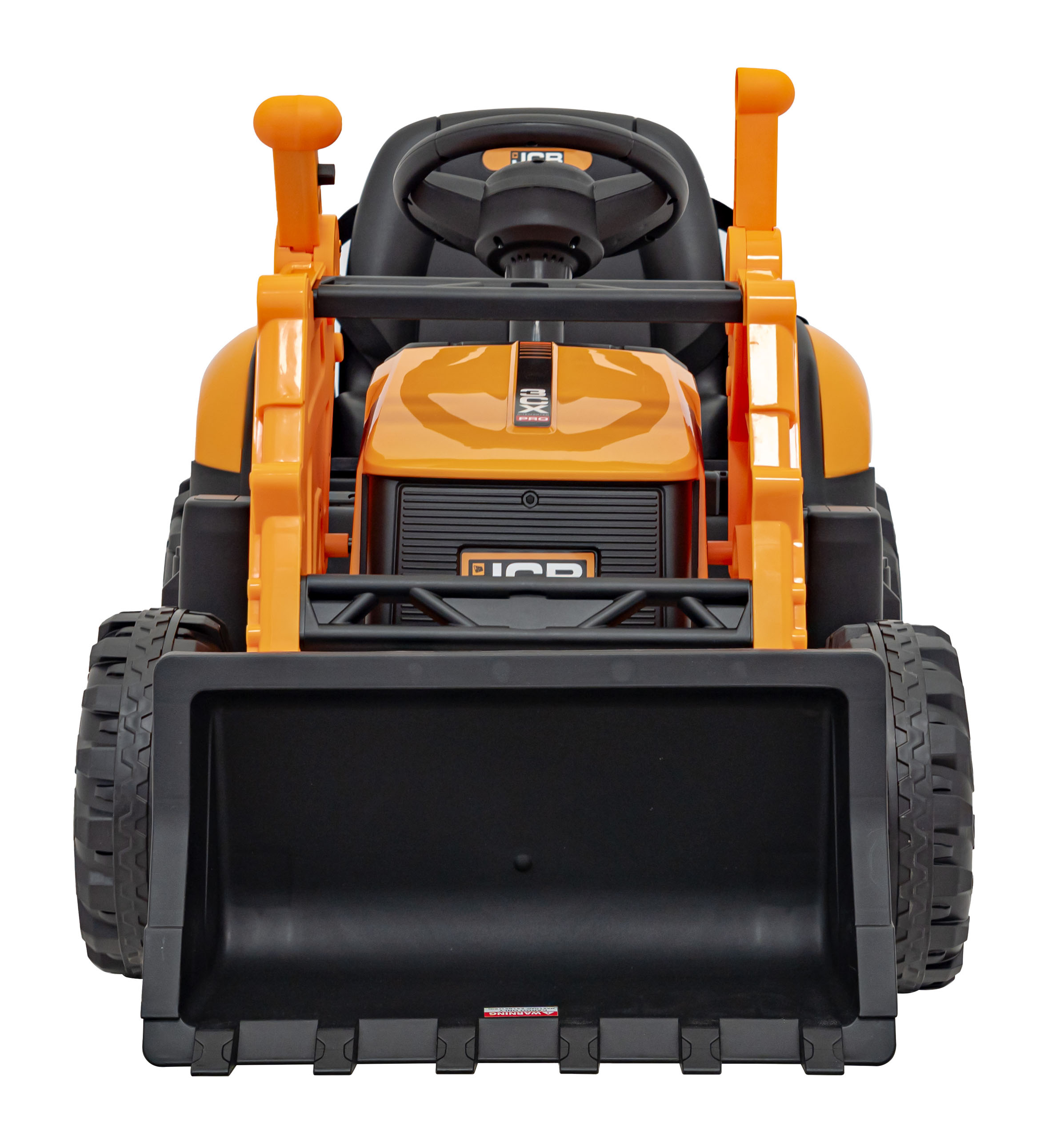 Tractor Electric JCB cu Cupă Manuală Galben - imagine 4