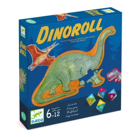 Dinoroll Djeco - Joc Zaruri Dinozaur