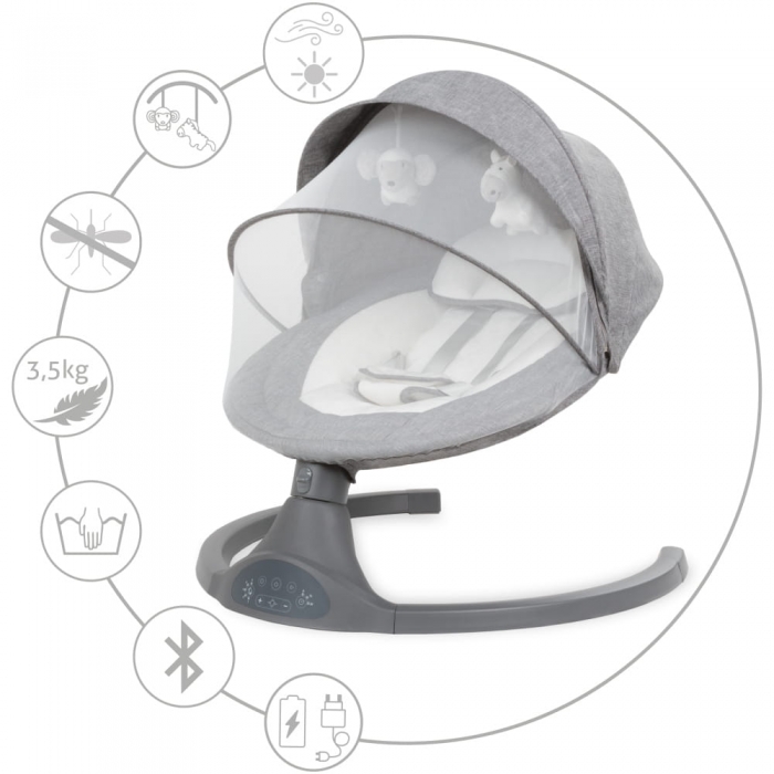 Leagan Electric 2 in 1 Kidwell Luxi Melange - imagine 5