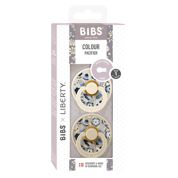 Bibs Liberty Set 2 Suzete Latex 0luni+ - imagine 2