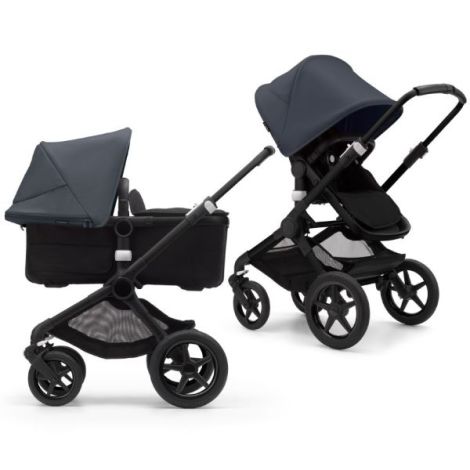 Capotina Bugaboo Fox 3/Lynx Stormy Blue UPF 50+ - imagine 2