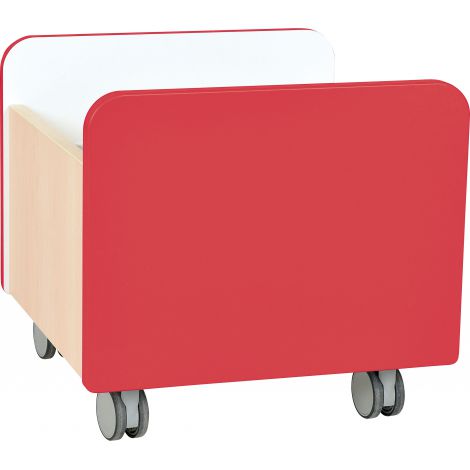 Cutie Quadro Roșu pe Roti - Moje Bambino