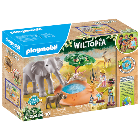 Playmobil Elefant și Lac - Jucarie Educativă