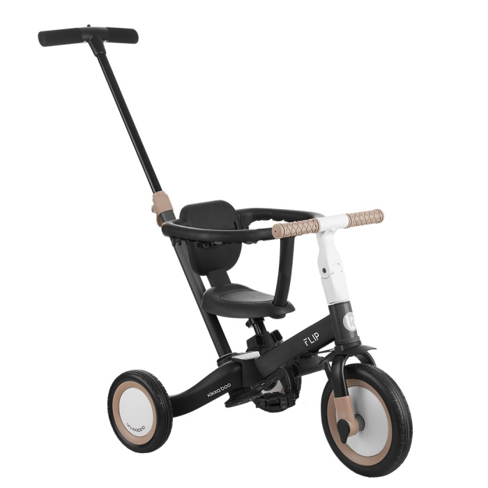 Tricicleta KikkaBoo Flip 5-in-1, Neagră - imagine 11