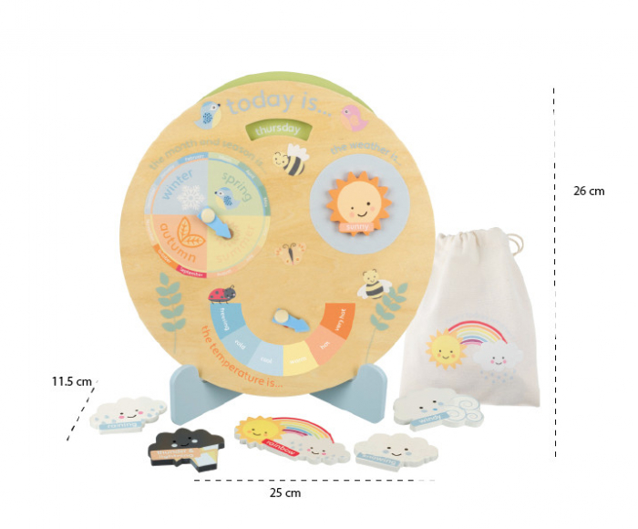 Ceas Meteo Educațional Orange Tree Toys