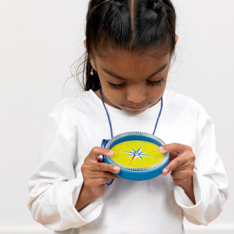 Busola educativa Shaw cu snur pentru copii - imagine 3