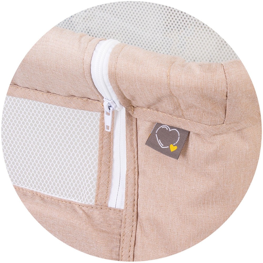 Patut Co-Sleeper Chipolino Heart 2 Heart Sand - imagine 8