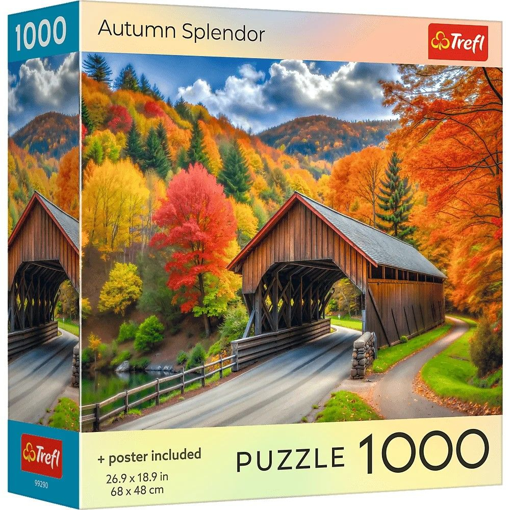 Puzzle Trefl 1000 USA Splendoarea Toamnei