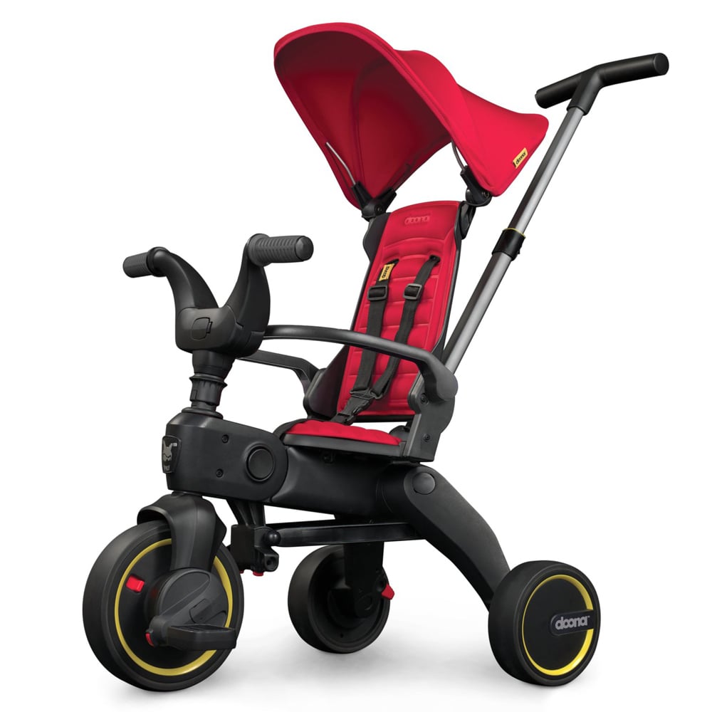 Tricicleta Doona Liki S1 Flame Red, Ultrapliabila - imagine 8