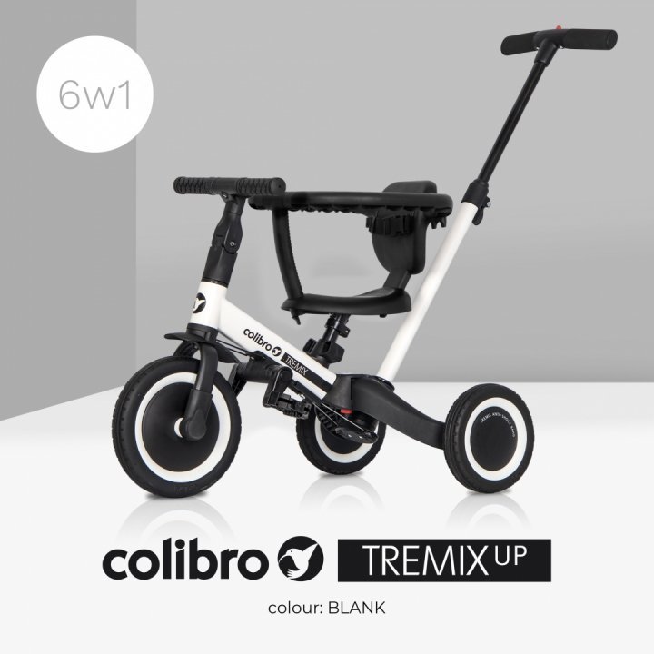 Tricicleta Colibro Tremix Up 5 în 1 Transformabilă