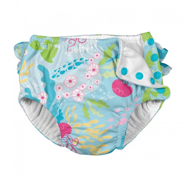 Slip fiete baie refolosibil Green Sprouts SPF 50+ - imagine 5