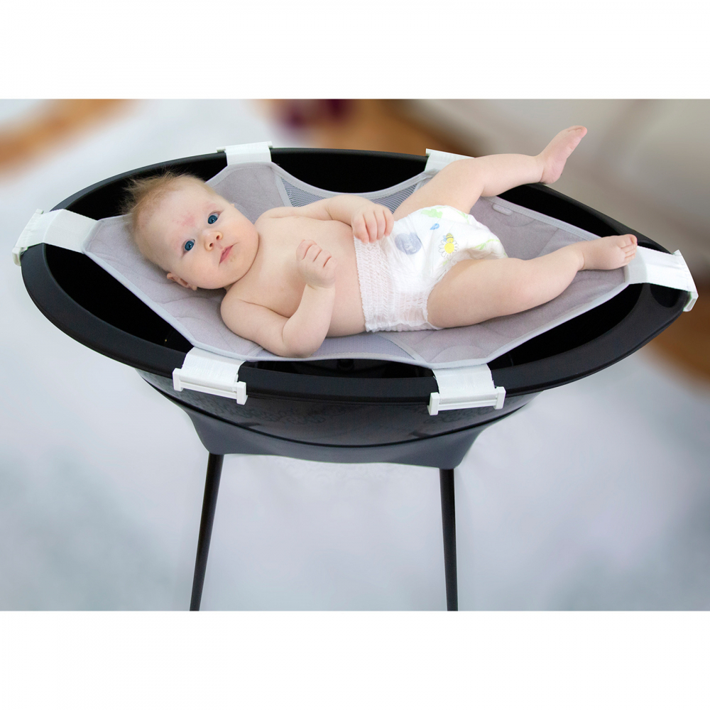 Set Baie BabyJem Elegant Negru, Confort Maxim - imagine 4