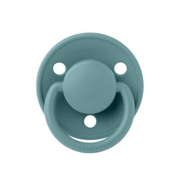 Suzeta BIBS Lux Silicon, Tetină Rotundă, Island Sea - imagine 3