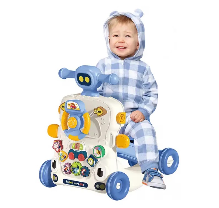Antemergator 5 in 1 Malplay Blue Car - imagine 7