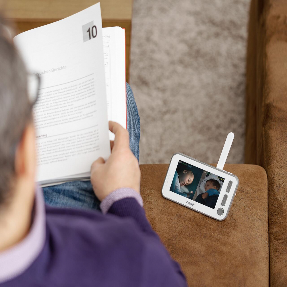 Reer BabyCam XL - Monitor video cu urmarire miscare - imagine 2