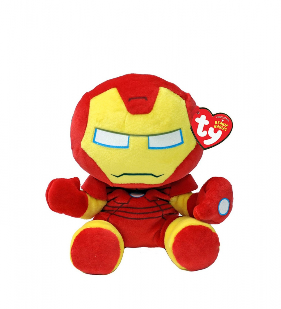 Ty Iron Man Plus 15cm Beanie Babies Jucărie Moale