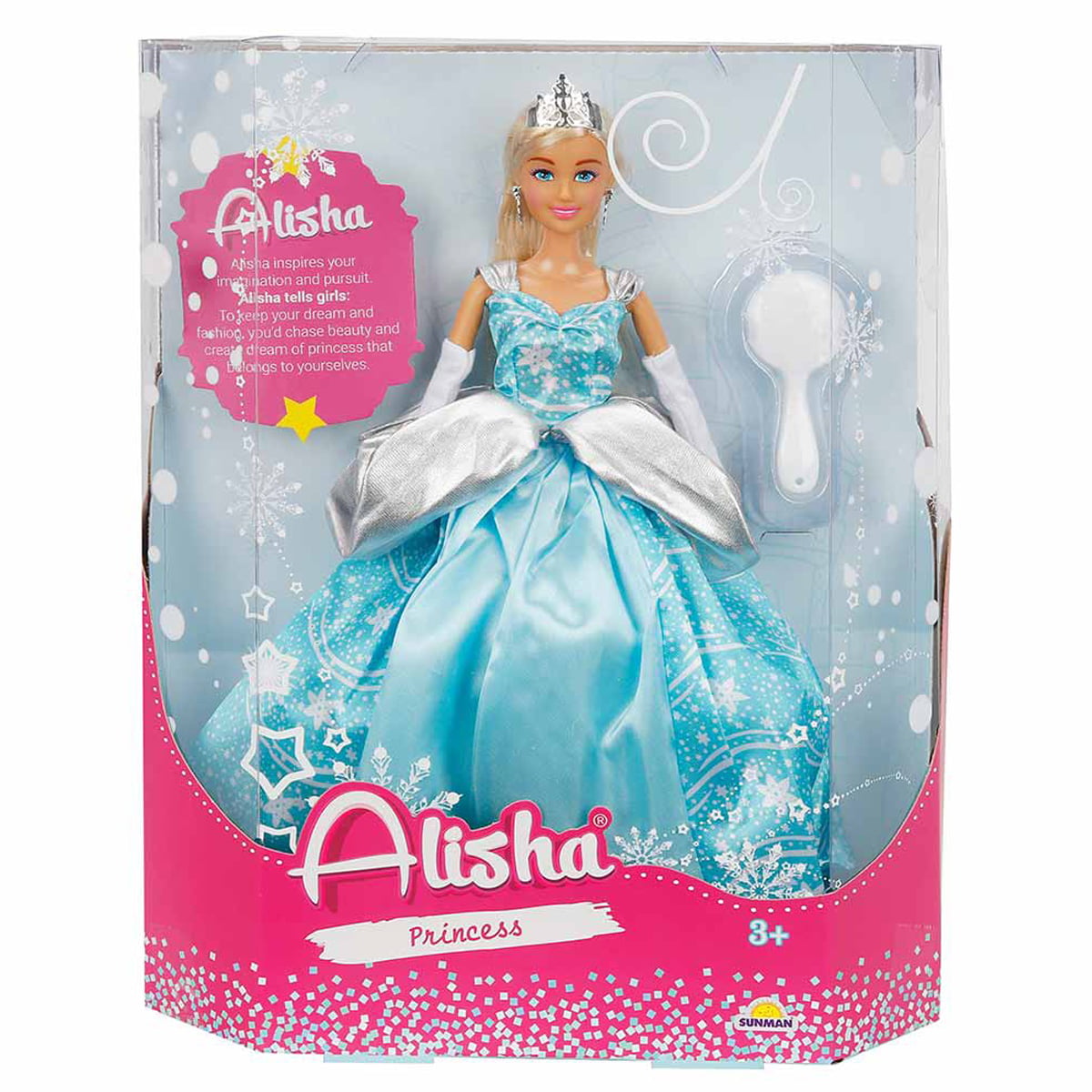 Papusa Alisha Printesa Zapezii 29 cm cu Accesorii