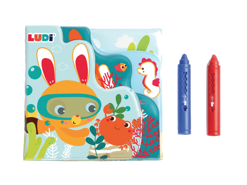 Carte de baie și colorat Ludi - imagine 6