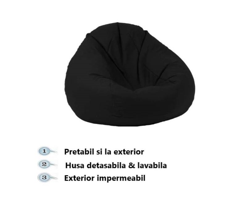 Fotoliu Nirvana Panama Red | Pufrelax Confort Premium - imagine 3