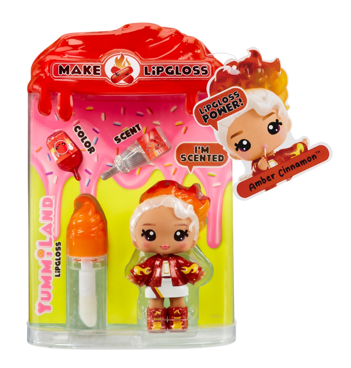Papusa Yummiland Amber Cinnamon + Creare Luciu Buz