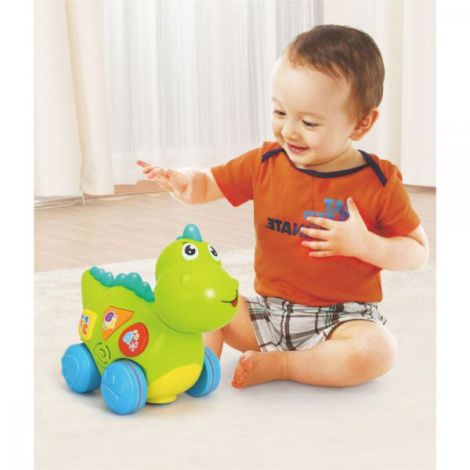 Dinozaur Interactiv cu Lumini și Sunete - Jucării Bebe - imagine 3