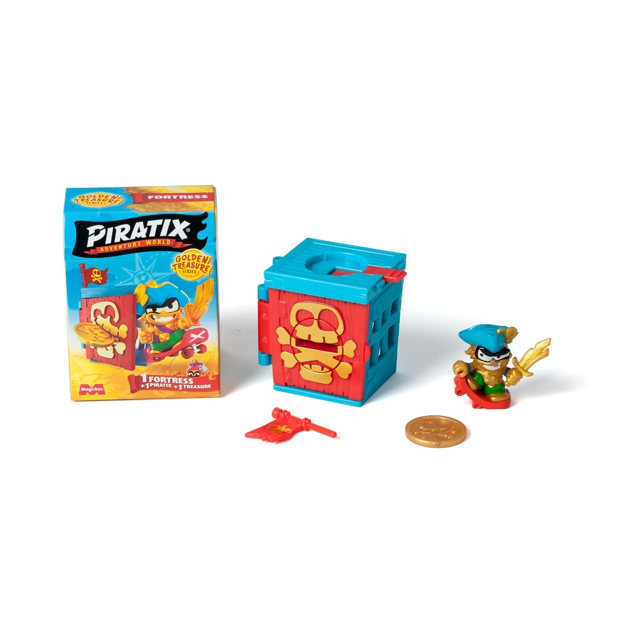 Set Figurina Fortăreață Piratix Golden Treasure