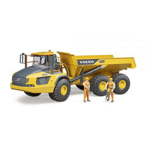 BRUDER Volvo A60H - Basculantă Jucărie 3+