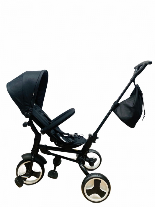 Tricicleta Pliabilă L-sun, Reversibilă 360°, Negru