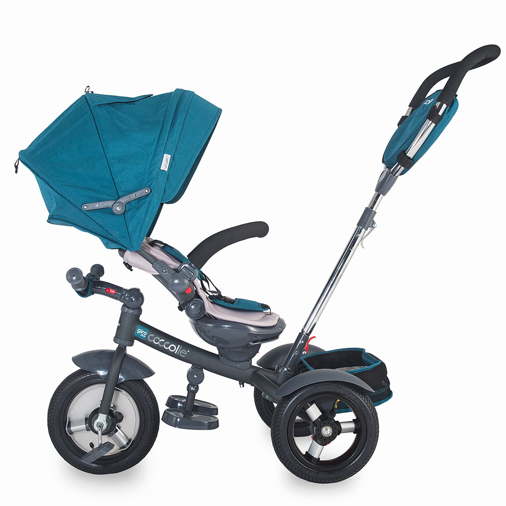 Tricicleta Coccolle Giro Plus Albastru, 9 luni-4 ani - imagine 3