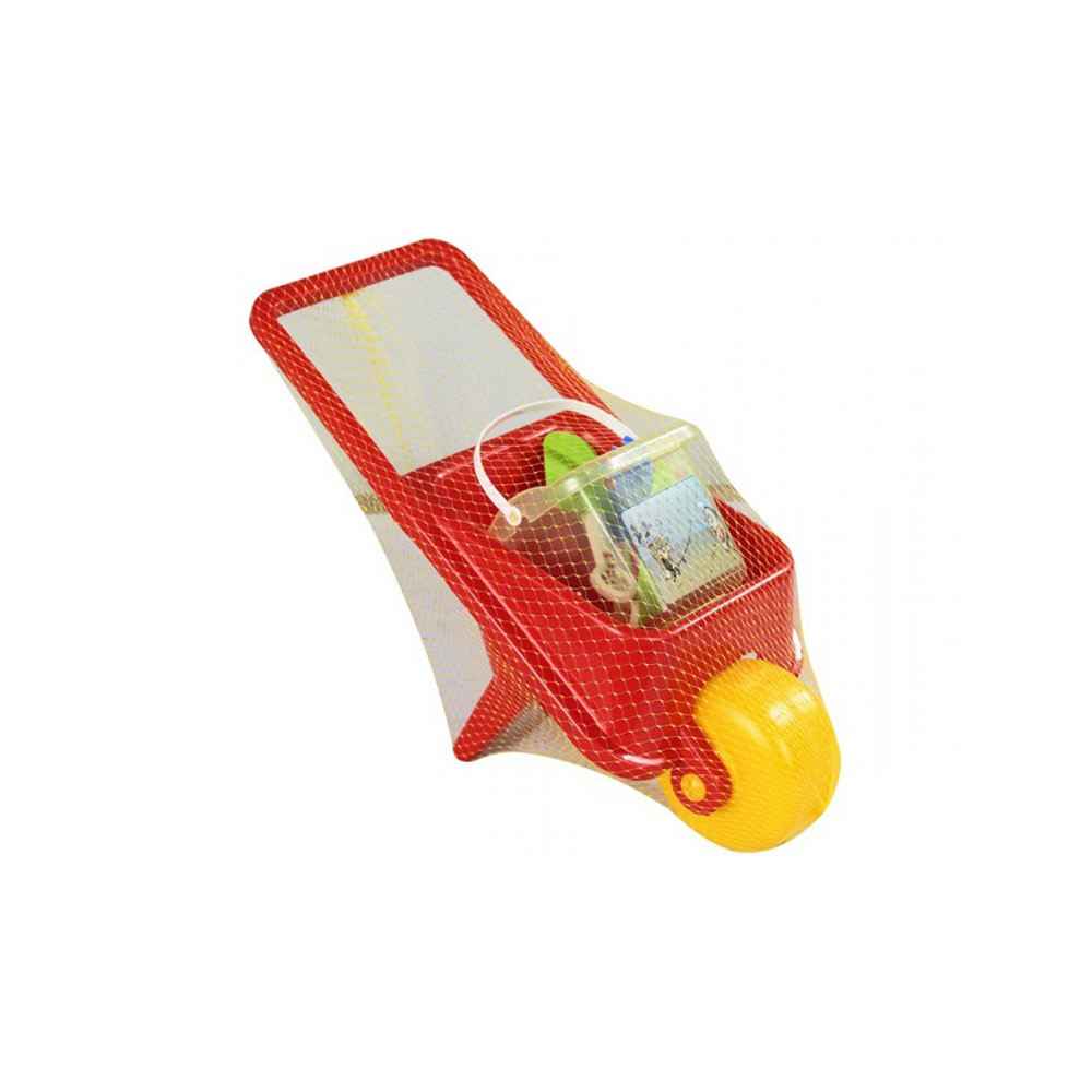 Set Roaba Nisip Pilsan Super Wheelbarrow Red