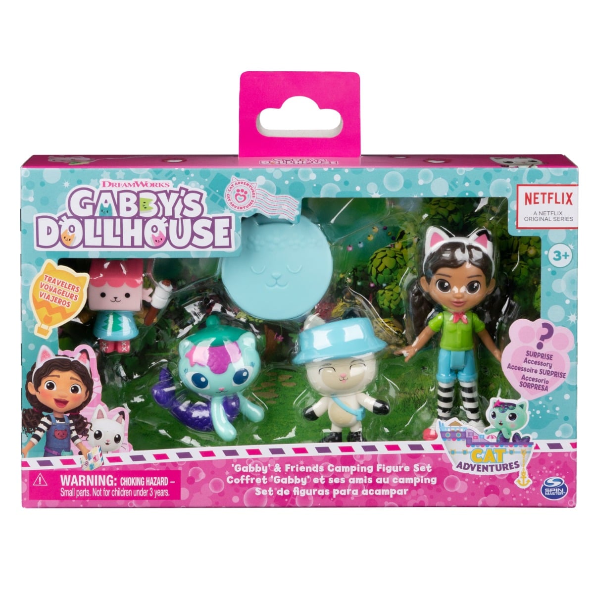 Set Gabby's Dollhouse La Camping 4 Figurine