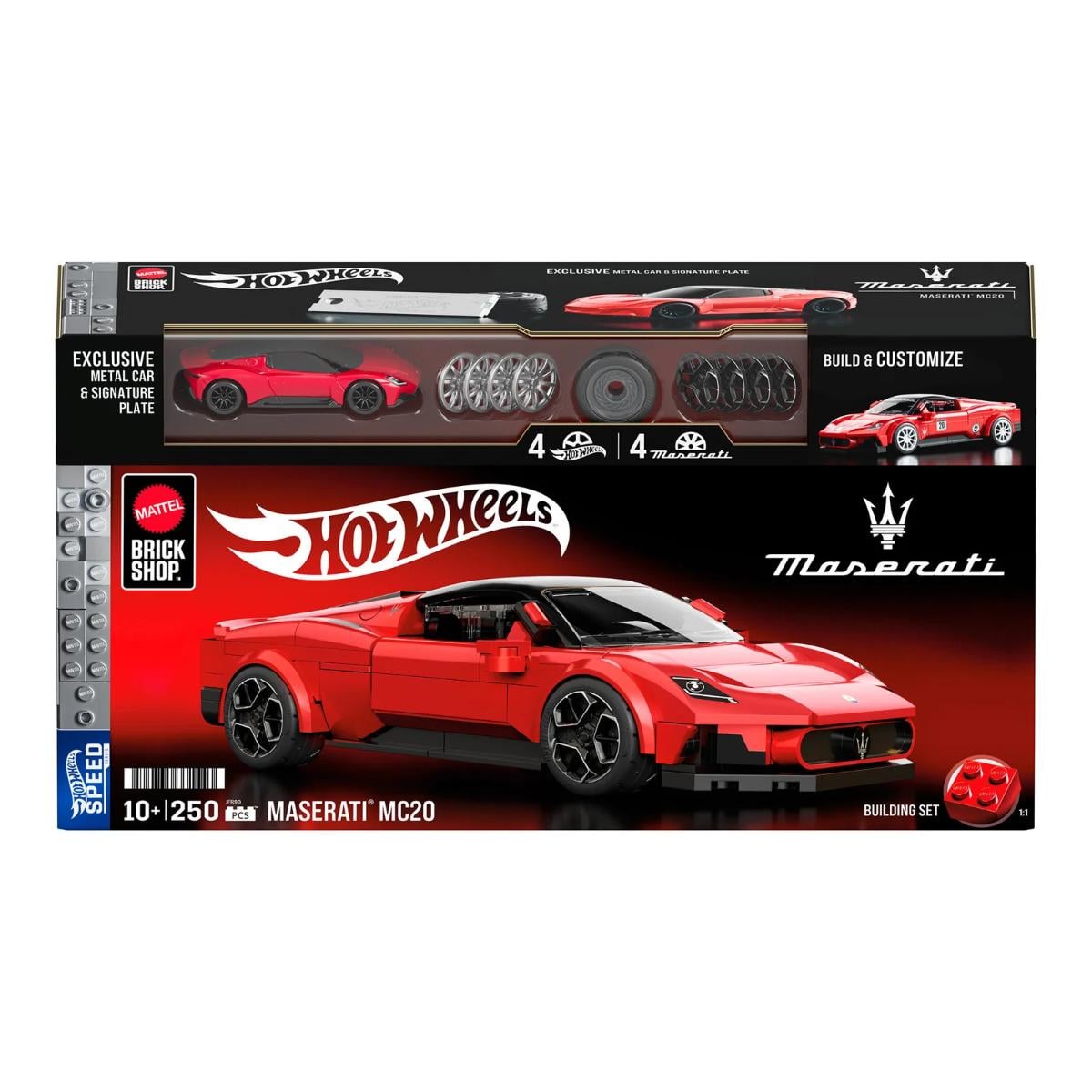 Brick Shop Hot Wheels Maserati MC20 - 250 piese