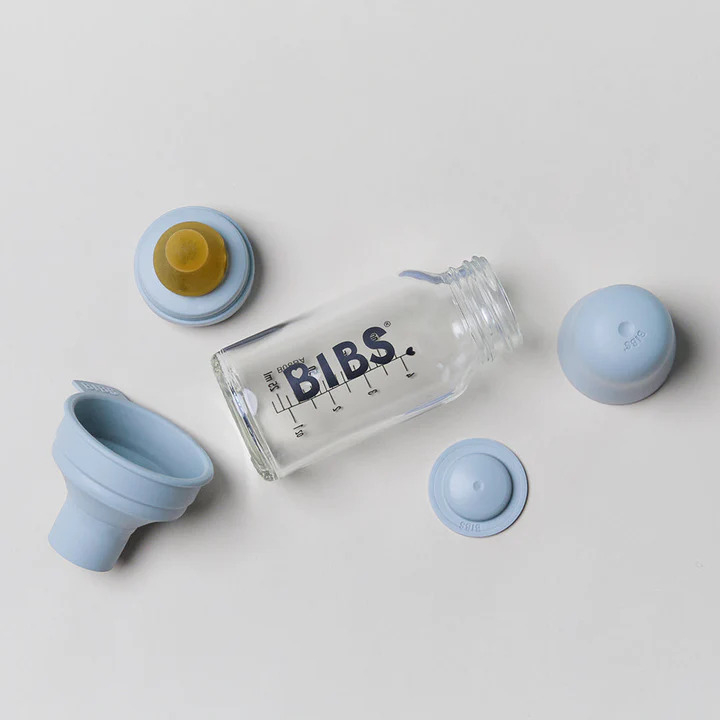 Bibs Set Biberon Sticlă 110ml Blush Anticolici