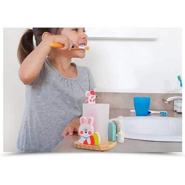 Suport Periuță Mideer Baby Tina cu Clepsidră - imagine 4