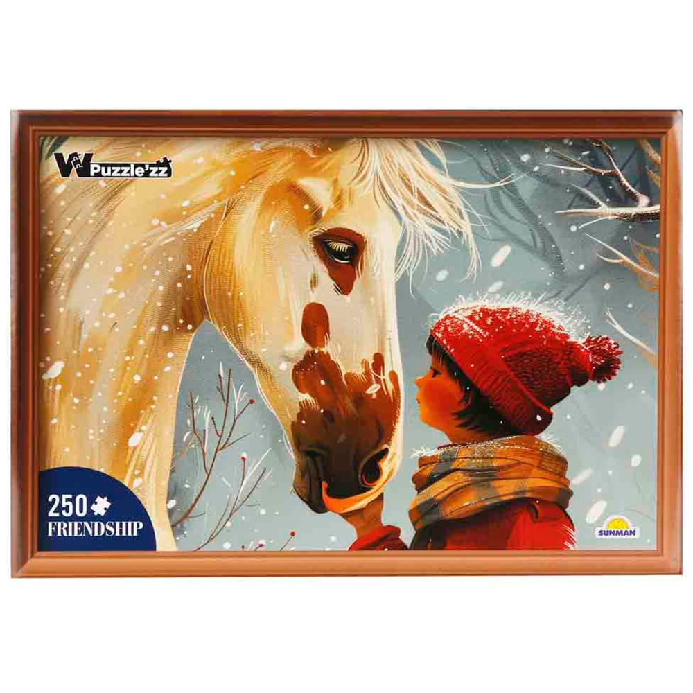 Puzzle Calut cu Fetita 250 piese Witty Puzzlezz